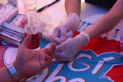 El Ministerio de Salud provincial aplicó vacunas en la Fiesta del Poncho