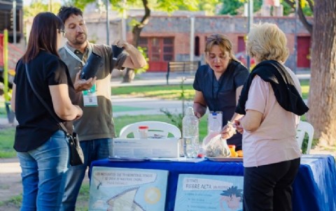 Campaña de prevención y vacunación contra el Dengue en Los Médanos