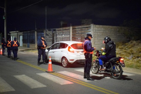 El Ministerio de Seguridad y la Policía provincial continúa con el operativo de control y prevención